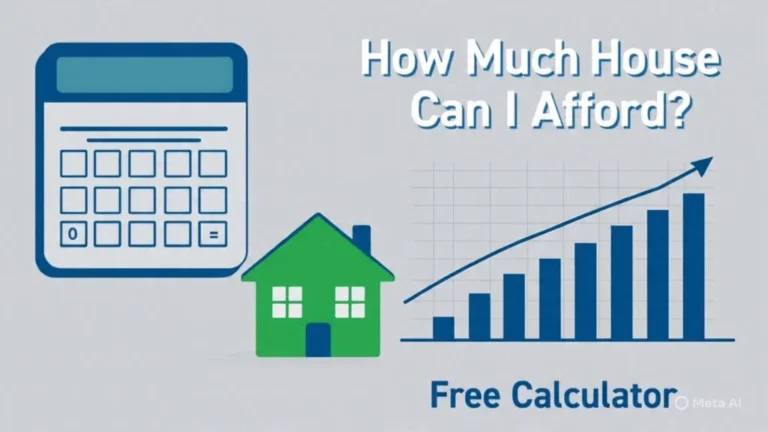 How Much House Can I Afford? – Free Calculator & Complete Guide