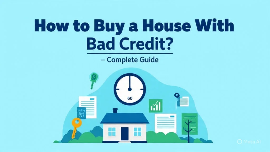 How to Buy a House With Bad Credit? – Complete Guide