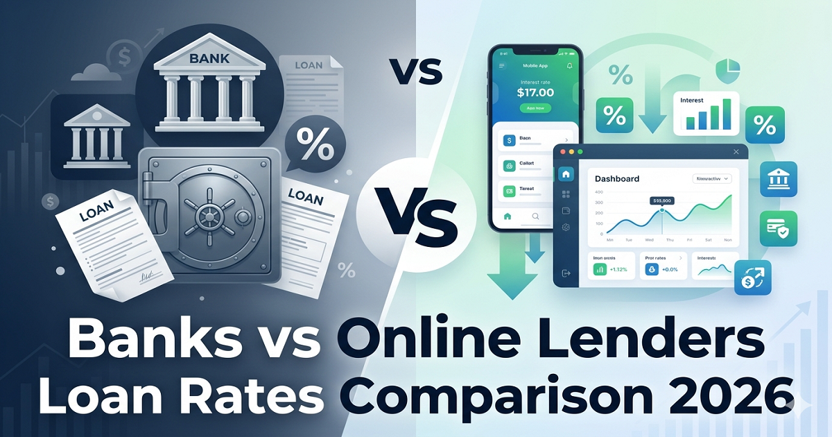 comparison of personal loan rates USA banks vs online lenders 2026
